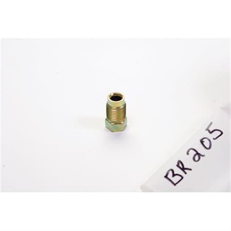M10 X 10 GOLD INVERTED FLARE NUT 4